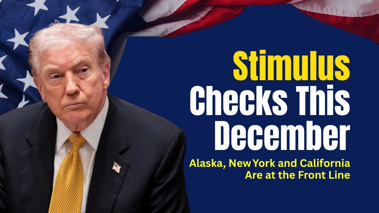 Stimulus Checks This December — Alaska, New York and California Are at the Front Line
