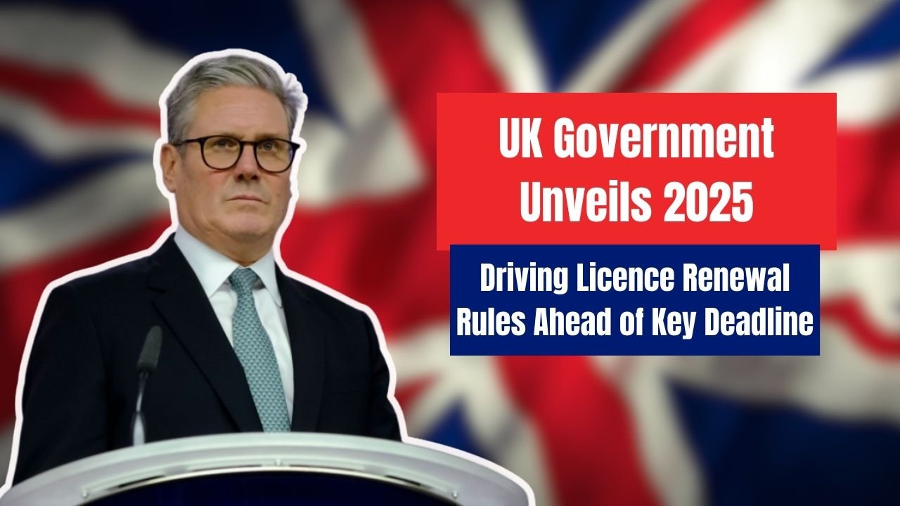 UK Government Unveils 2025 Driving Licence Renewal Rules Ahead of Key Deadline