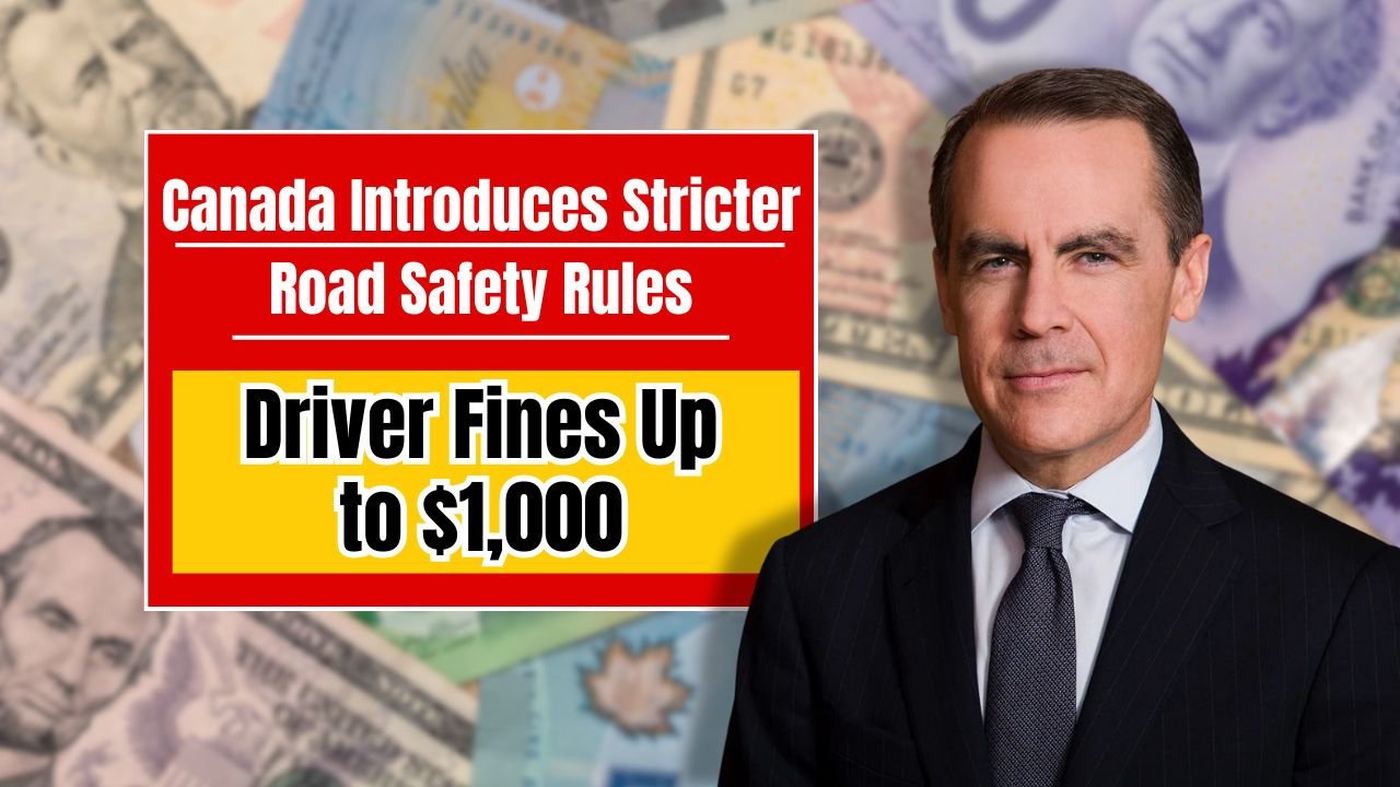 Canada Introduces Stricter Road Safety Rules With Driver Fines Up to $1,000
